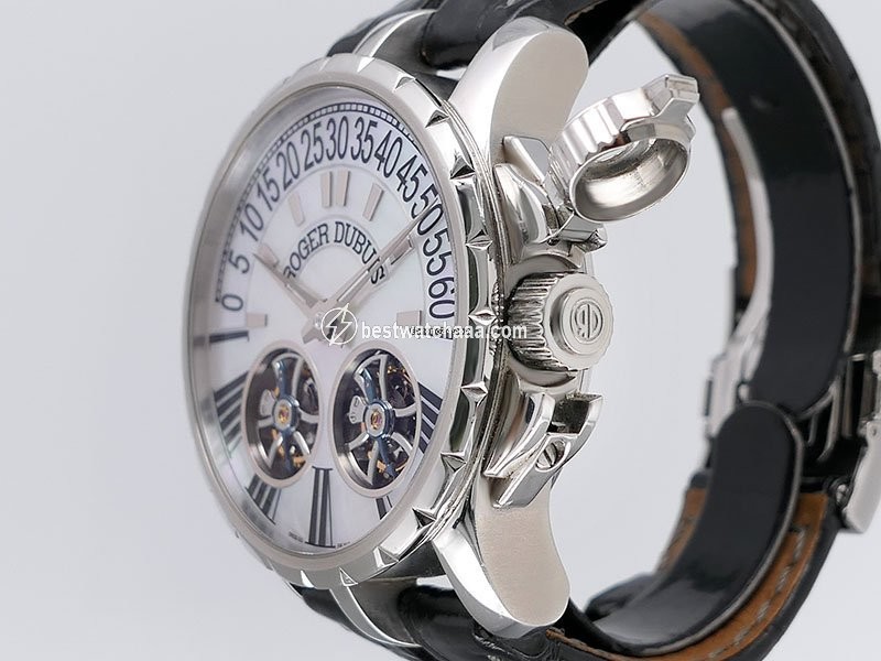 IMG_9085 Roger Dubuis Excalibur Mens watch Unisex Manual winding Steel EX 45.01.9.N1.67A Replica 2