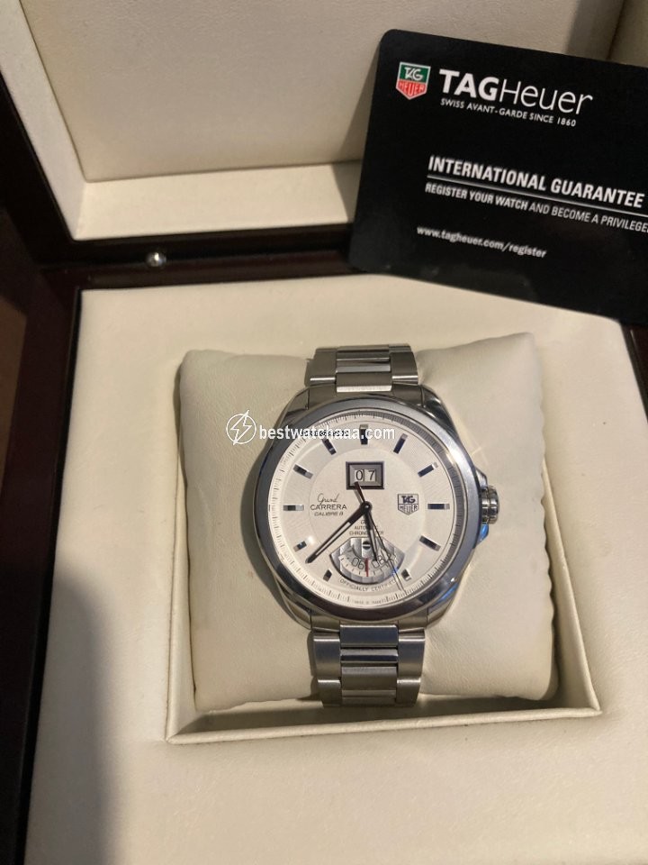 IMG_9085 TAG Heuer Grand Carrera Mens watch Unisex Automatic Steel WAV5112 Replica 2