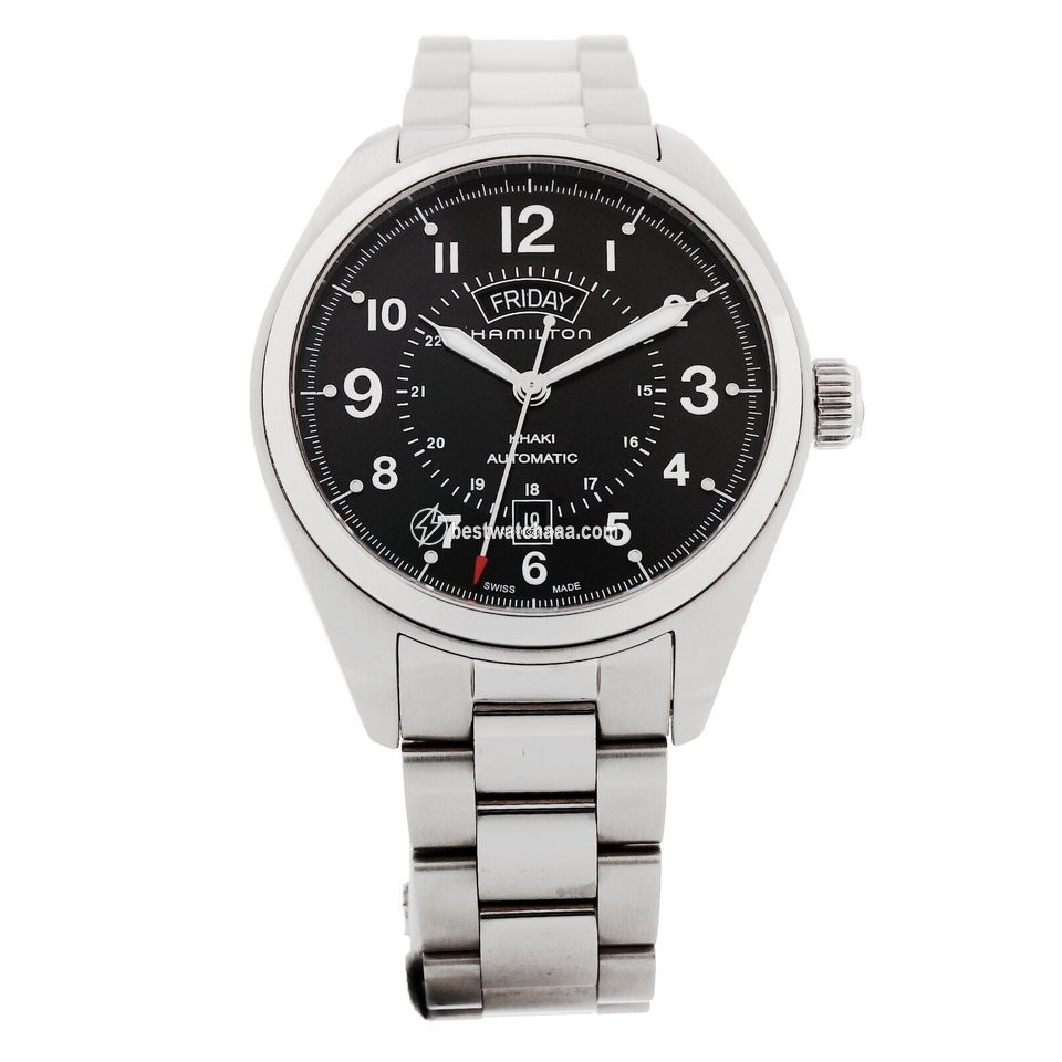IMG_9085 Hamilton Khaki Field Day Date Mens watch Unisex Automatic Steel NUMBER H70505933 Replica 2