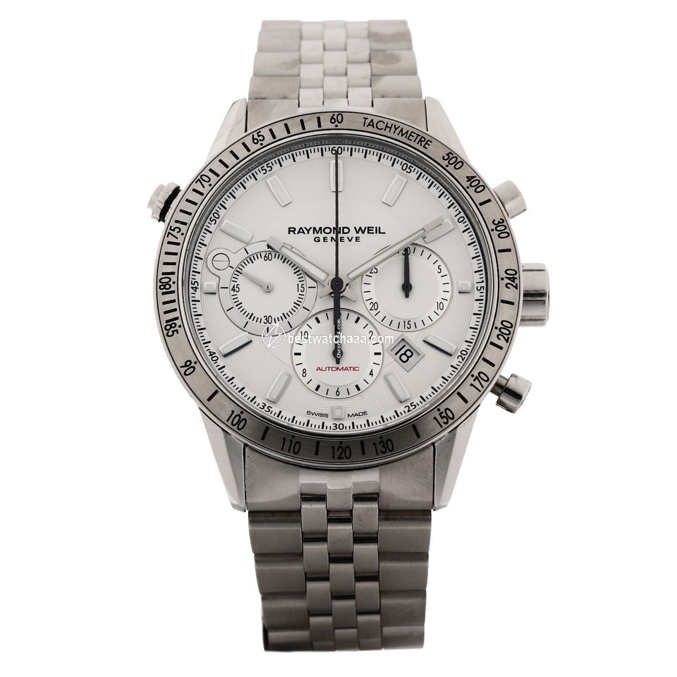 IMG_9085 Raymond Weil Freelancer Mens watch Unisex Automatic Steel NUMBER 7740-ST-30001 Replica 2