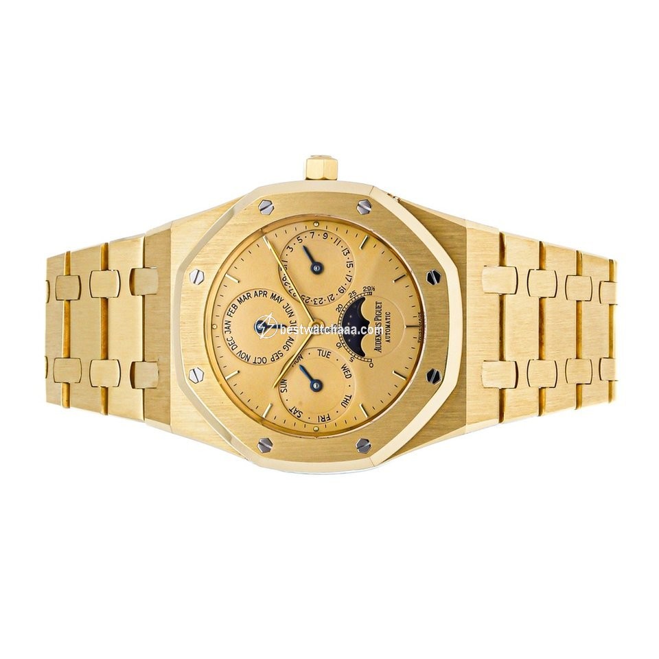 IMG_9085 Audemars Piguet Royal Oak Mens watch Unisex Automatic Yellow gold 25554BA Replica 2