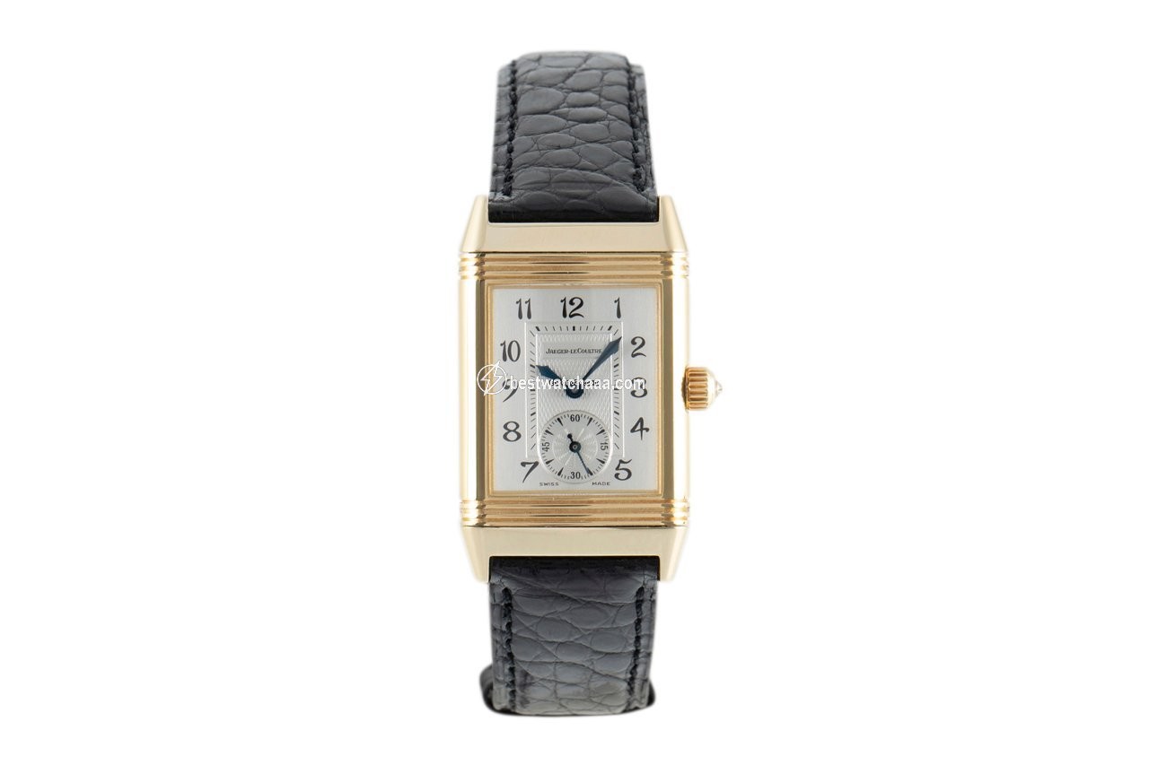 IMG_9085 Jaeger-LeCoultre Reverso Womens watch Manual winding Yellow gold 256.1.75 Replica 2