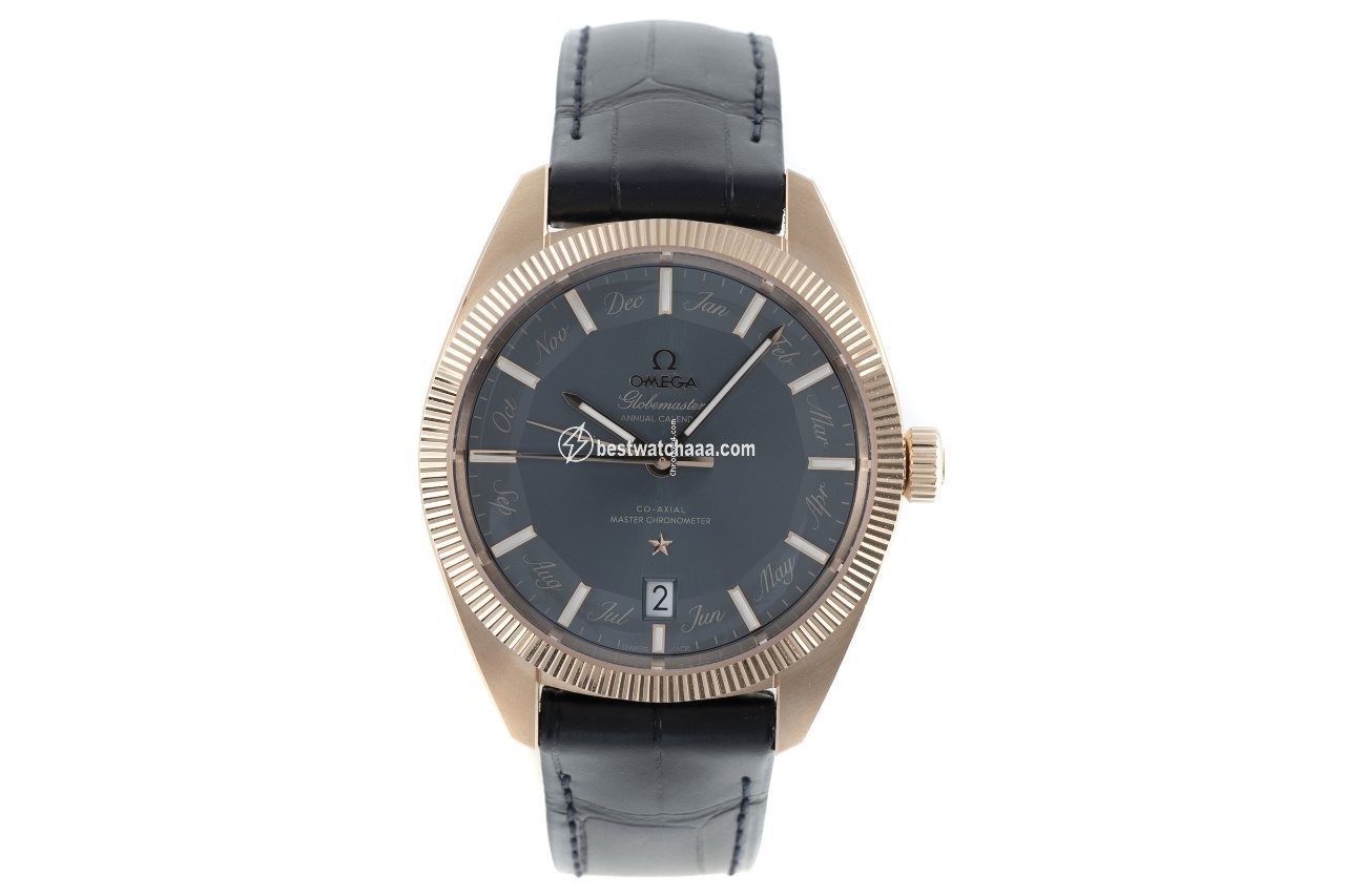 IMG_9085 Omega Globemaster Mens watch Unisex Automatic Red gold 130.53.41.22.03.001 Replica 2