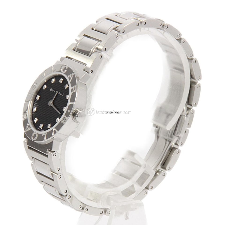 IMG_9085 Bulgari Bulgari Womens watch Quartz BB26SS BB26BSS 12 Replica 2