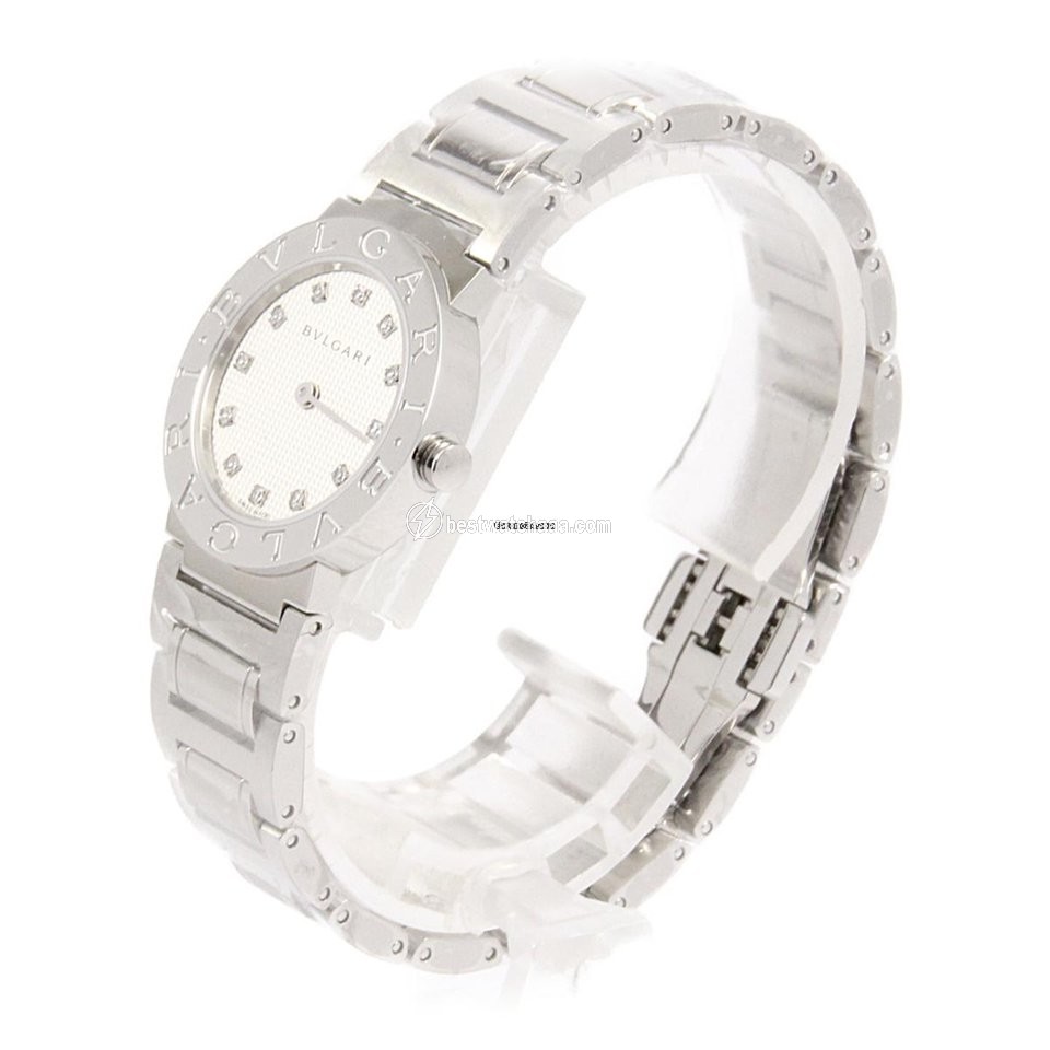 IMG_9085 Bulgari Bulgari Womens watch Quartz BB26SS BB26WSS 12 Replica 2
