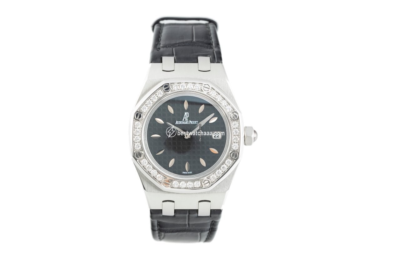 IMG_9085 Audemars Piguet Royal Oak Lady Womens watch Quartz Steel G19554 Replica 2