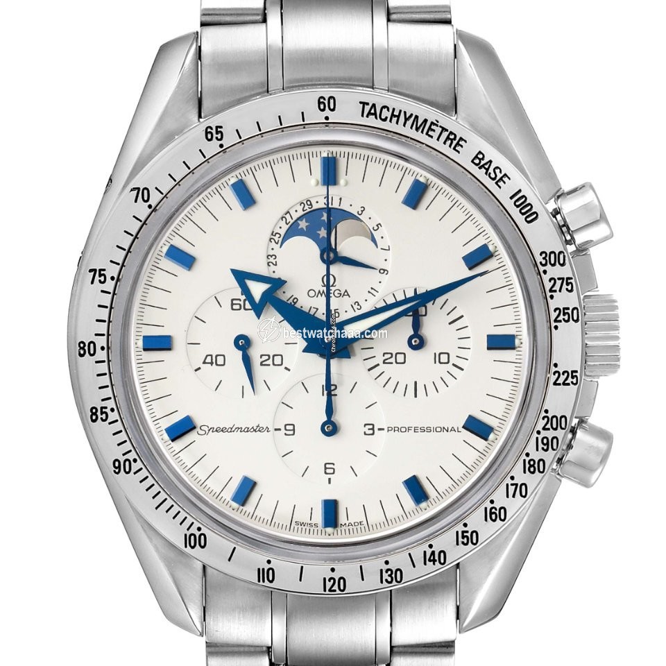 IMG_9085 Omega Speedmaster Professional Moonwatch Moonphase Mens watch Unisex Manual winding Steel 3575.20.00 Replica 2