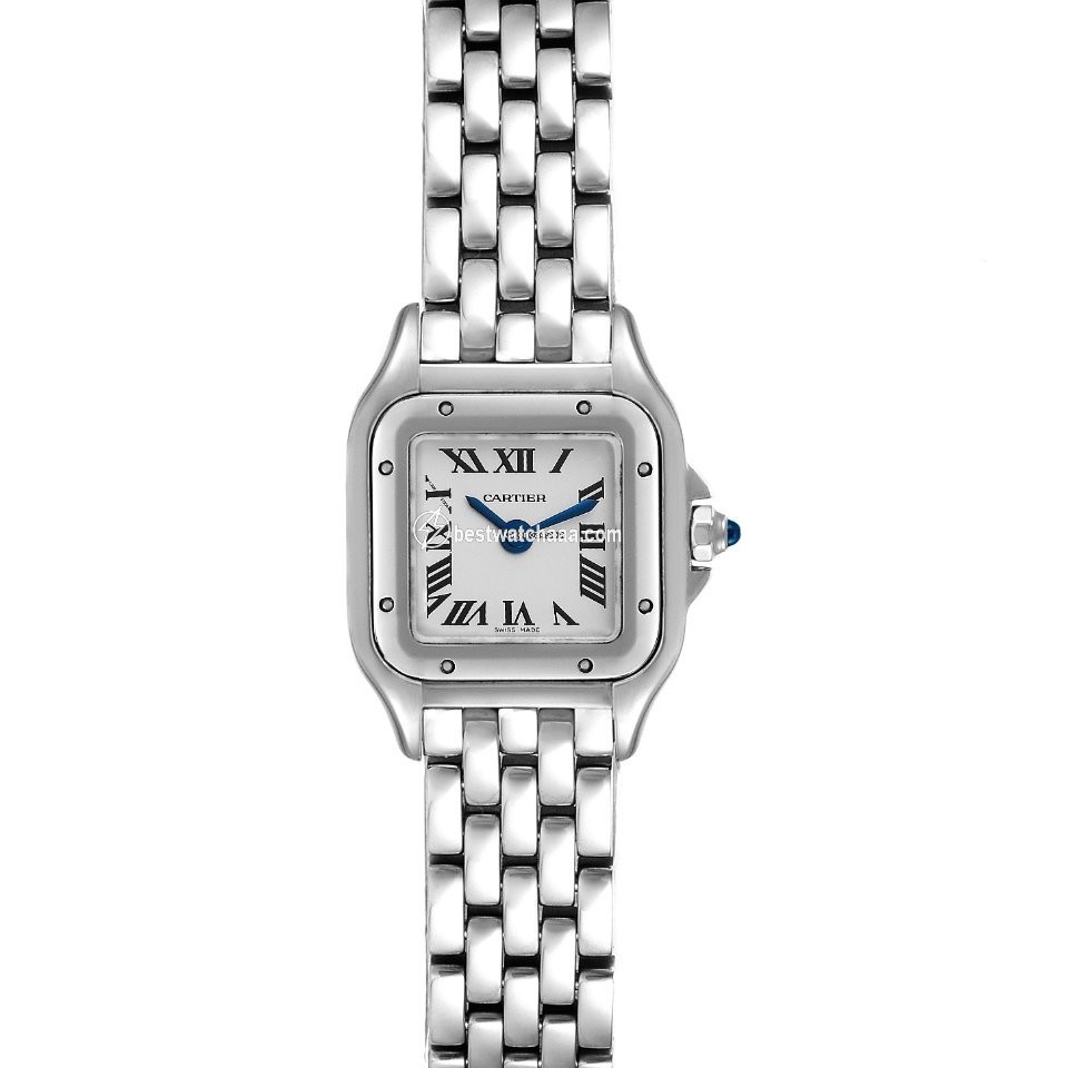 IMG_9085 Cartier Panthere Womens watch Quartz Steel WSPN0019 Replica 2