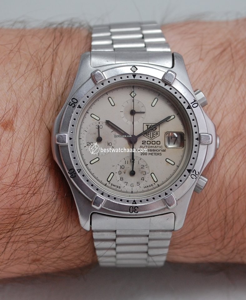 IMG_9085 TAG Heuer 2000 Mens watch Unisex Automatic Steel 162.206 Replica 2