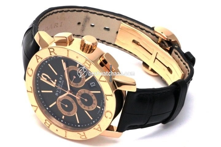 IMG_9085 Bulgari Bulgari Mens watch Unisex Automatic Rose gold BBP42GLCH Replica 2
