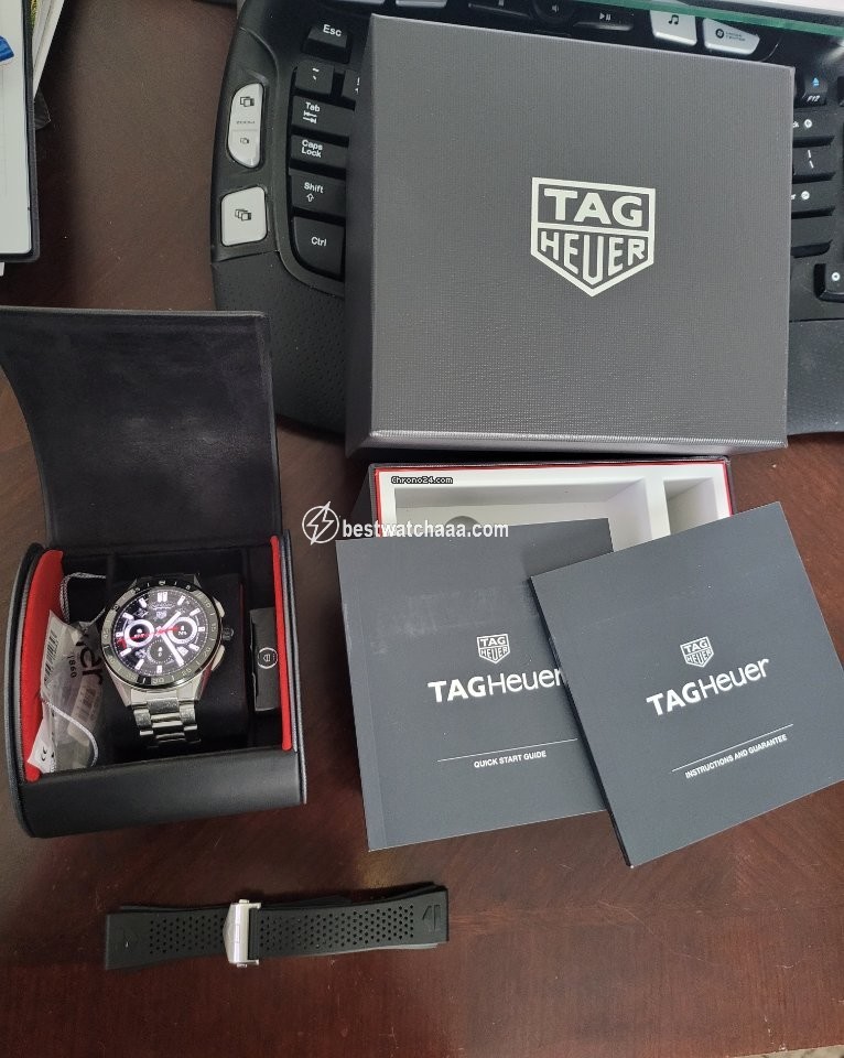 IMG_9085 TAG Heuer Connected Mens watch Unisex Quartz Steel SBG8A10.BA0646 Replica 2