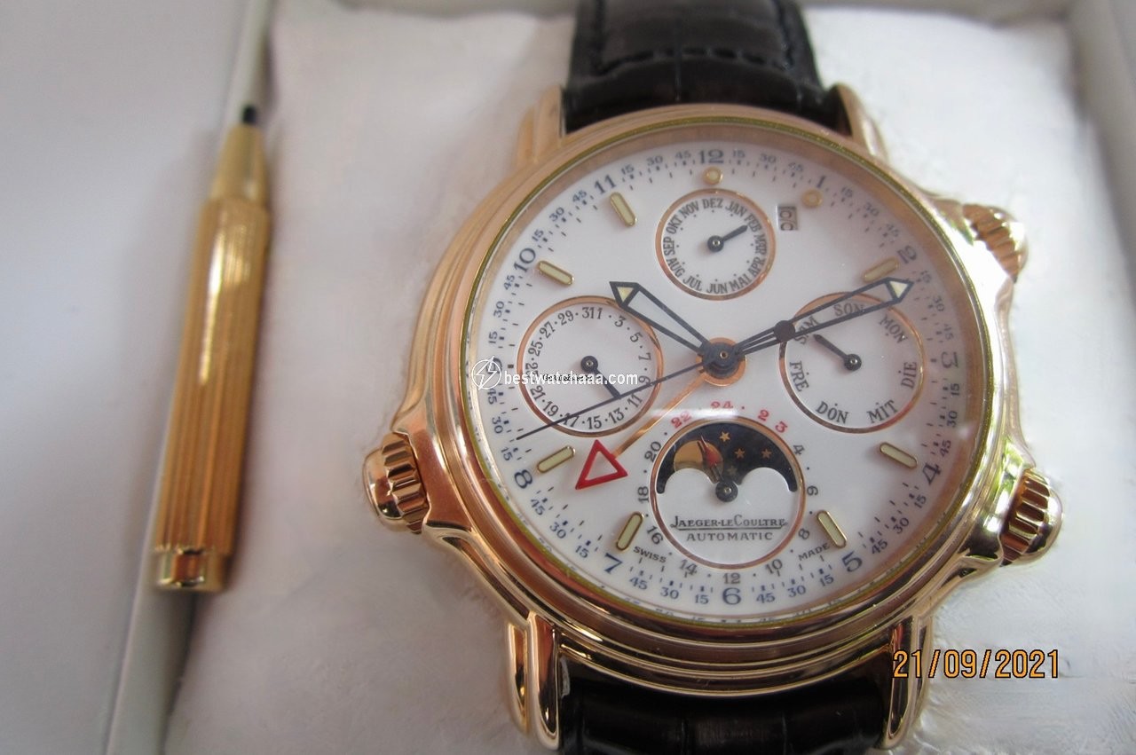 IMG_9085 Jaeger-LeCoultre Mens watch Unisex Automatic Rose gold 180.240.990 Replica 2