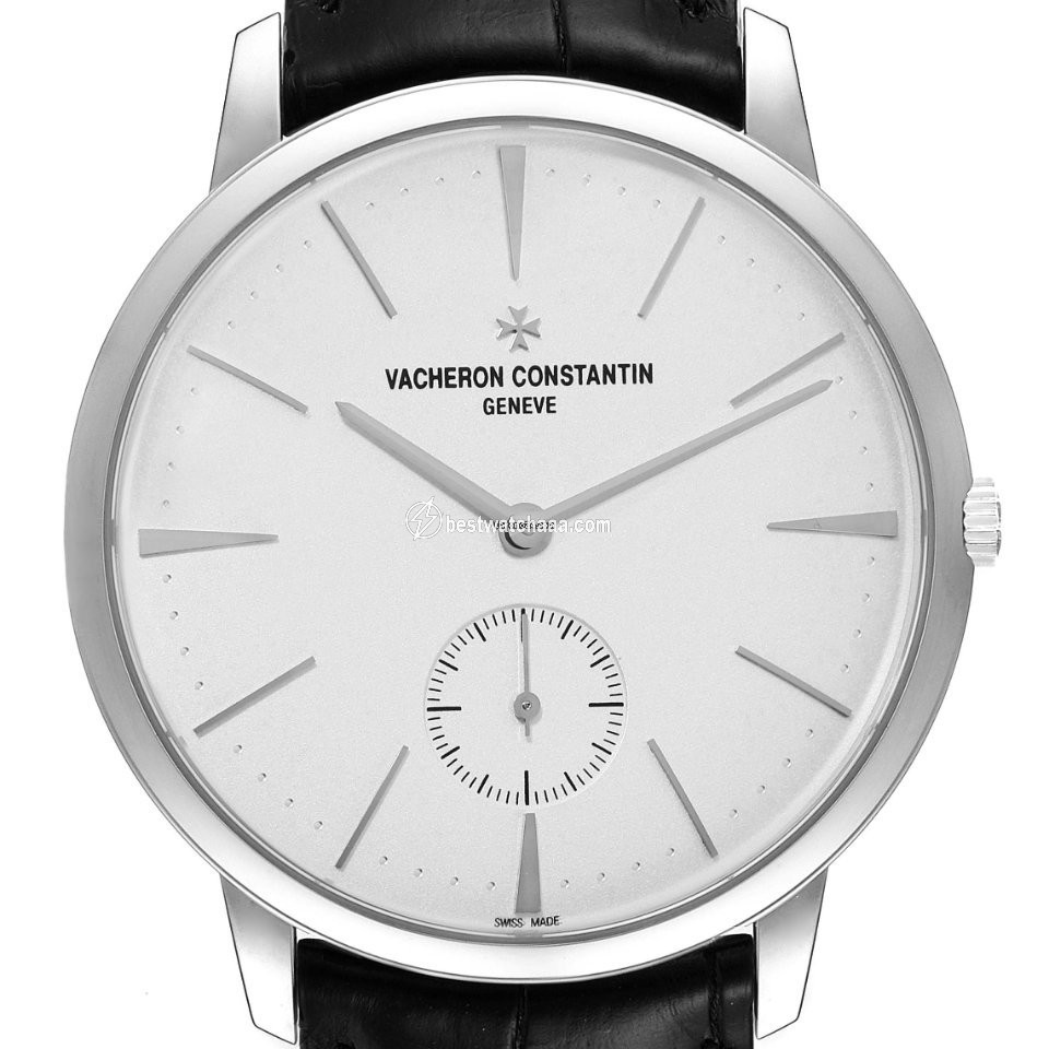 IMG_9085 Vacheron Constantin Patrimony Mens watch Unisex Manual winding White gold 1110U 000G-B086 Replica 2