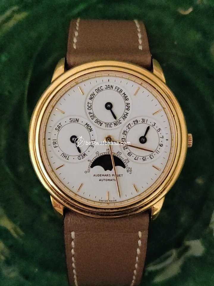 IMG_9085 Audemars Piguet Mens watch Unisex Automatic Yellow gold 25657BA Replica 2