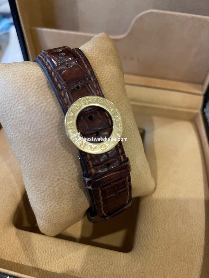 IMG_9085 Bulgari Bulgari Mens watch Unisex Automatic Yellow gold BB42WGLDAUTO Replica 2
