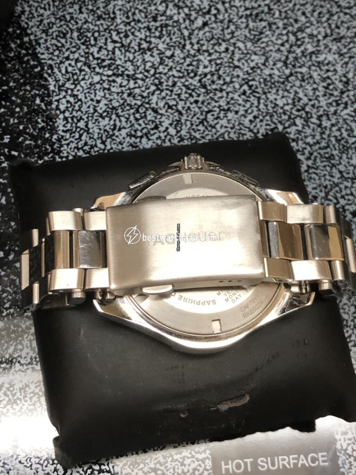IMG_9085 TAG Heuer Aquaracer 300M Mens watch Unisex Quartz Steel CAF7011.BA0815 Replica 2