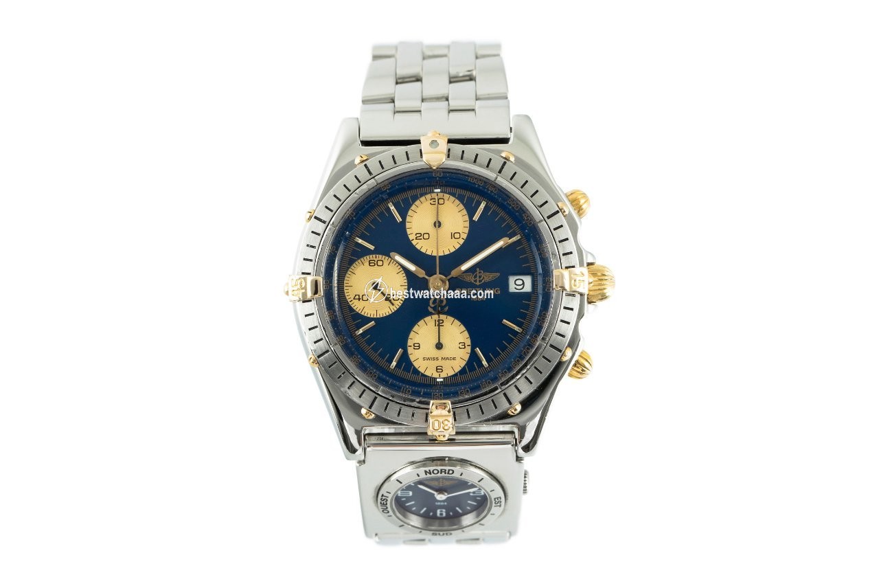 IMG_9085 Breitling Chronomat Mens watch Unisex Automatic Gold Steel 81.950 Replica 2