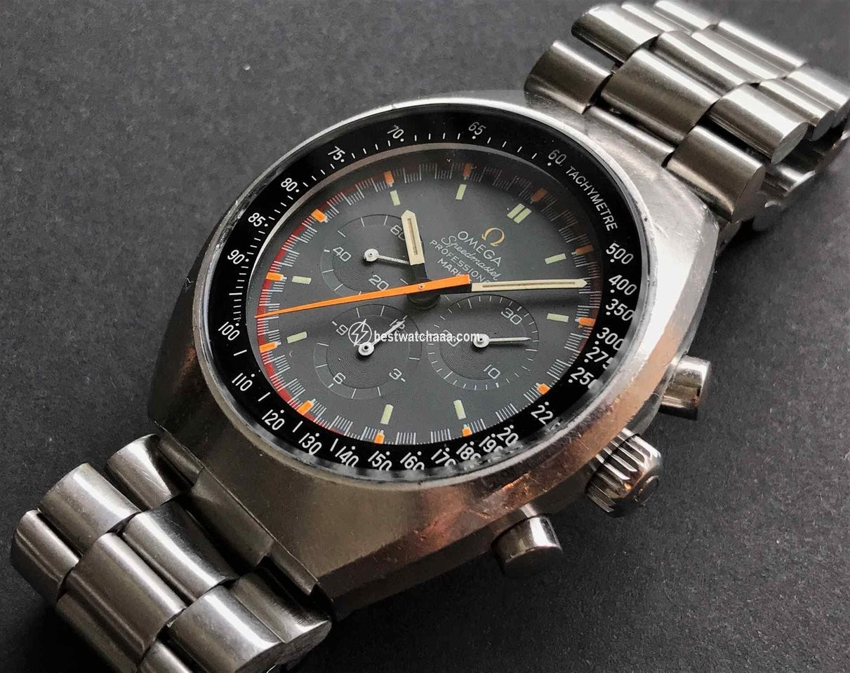 IMG_9085 Omega Speedmaster Mark II Mens watch Unisex Manual winding Steel 145.014 Replica 2