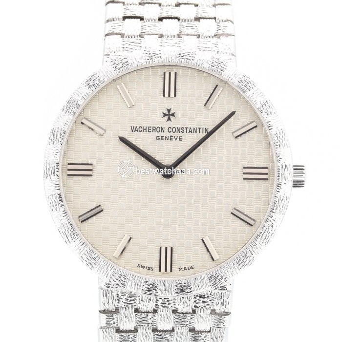 IMG_9085 Vacheron Constantin Patrimony Mens watch Unisex Manual winding White gold 81162 206G-9172 Replica 2