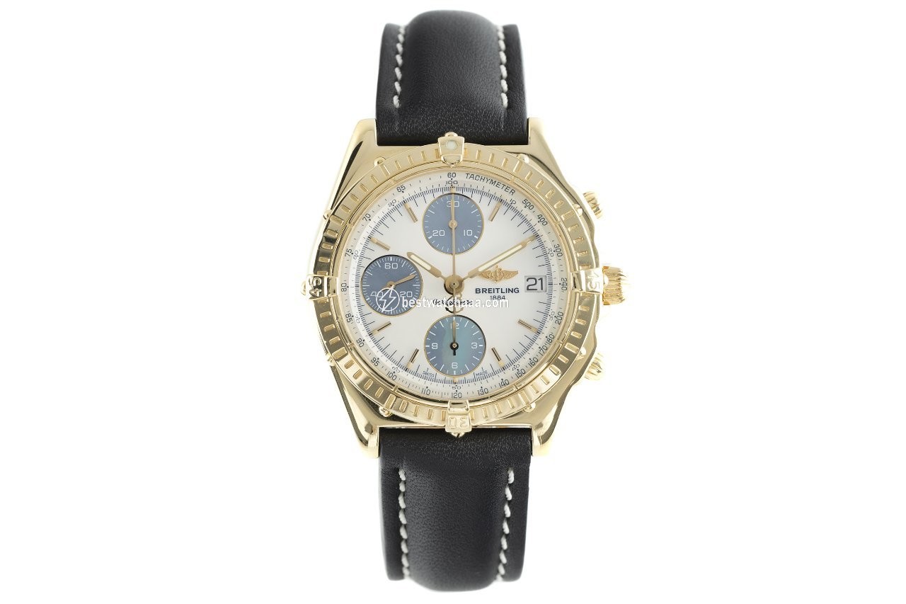 IMG_9085 Breitling Chronomat Mens watch Unisex Automatic Yellow gold K13050.1 Replica 2