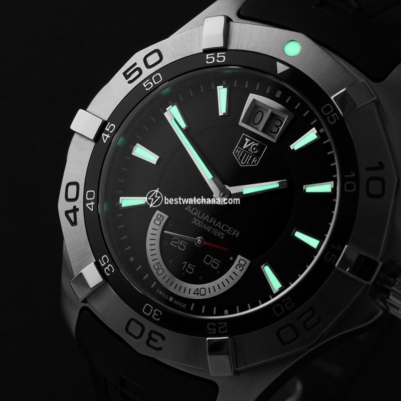 IMG_9085 TAG Heuer Aquaracer 300M Mens watch Unisex Steel WAF1010 Replica 2