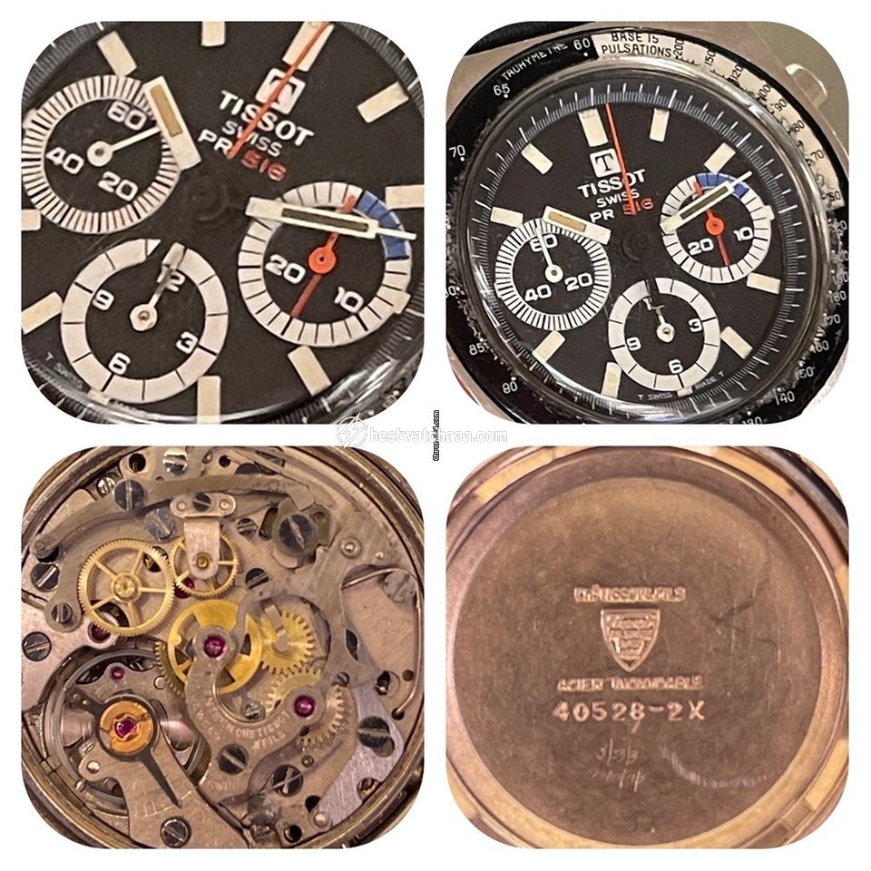 IMG_9085 Tissot Manual winding Steel 40528 - 2X Replica 2