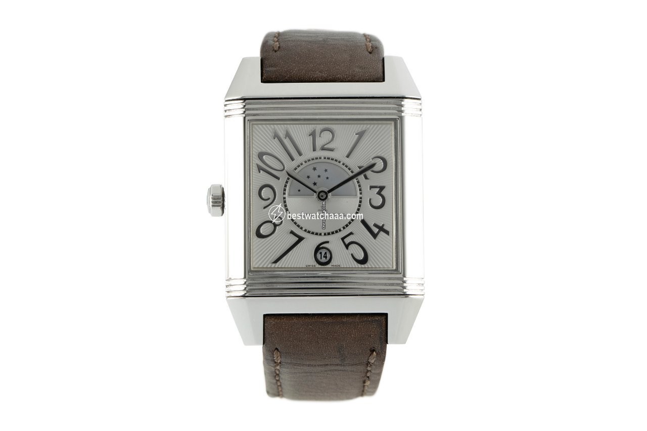 IMG_9085 Jaeger-LeCoultre Reverso Squadra Lady Duetto Womens watch Automatic Steel 235.8.76 Replica 2