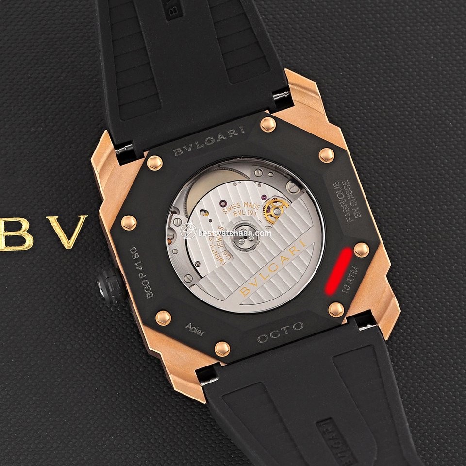 IMG_9085 Bulgari Octo Mens watch Unisex Automatic Rose gold 103203 Replica 2