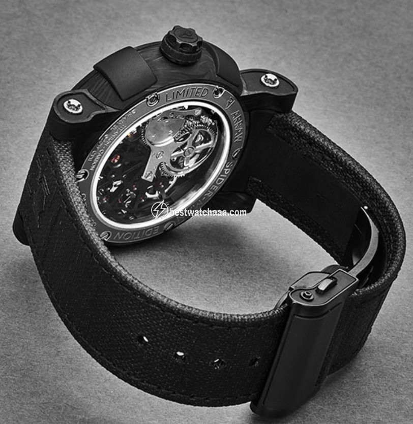 IMG_9085 Romain Jerome Mens watch Unisex Manual winding Carbon 1C45SBBBR.SPM19 Replica 2