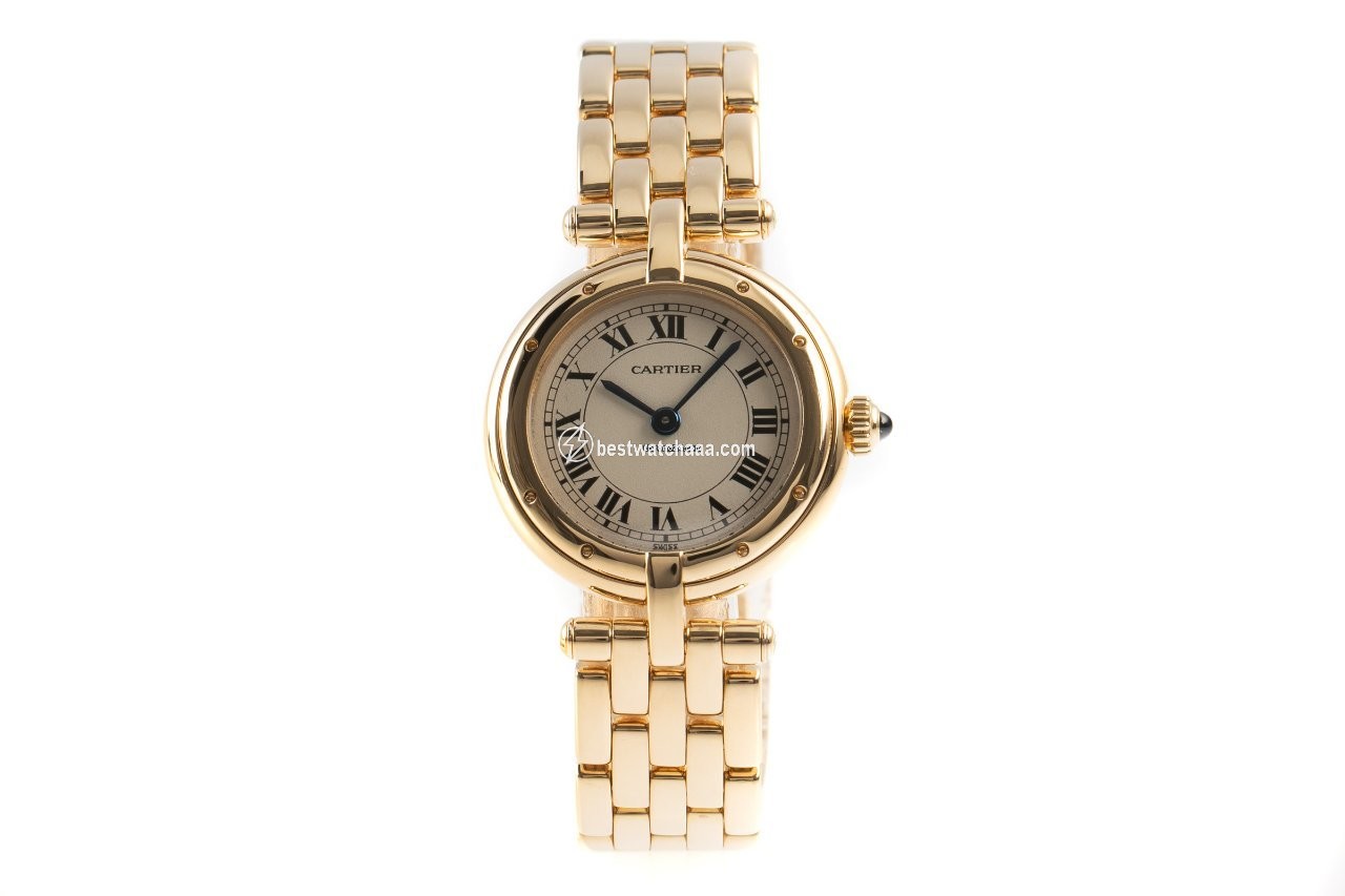 IMG_9085 Cartier Panthere Womens watch Quartz Yellow gold 866920 Replica 2