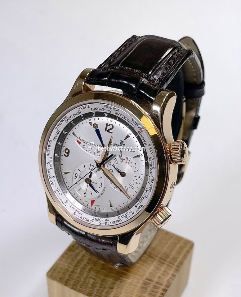 IMG_9085 Jaeger-LeCoultre Master World Geographic Mens watch Unisex Automatic Rose gold 146.2.32 Replica 2