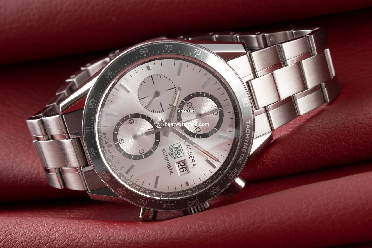 IMG_9085 TAG Heuer Carrera Calibre 16 Mens watch Unisex Automatic Steel CV2011-0 Replica 2