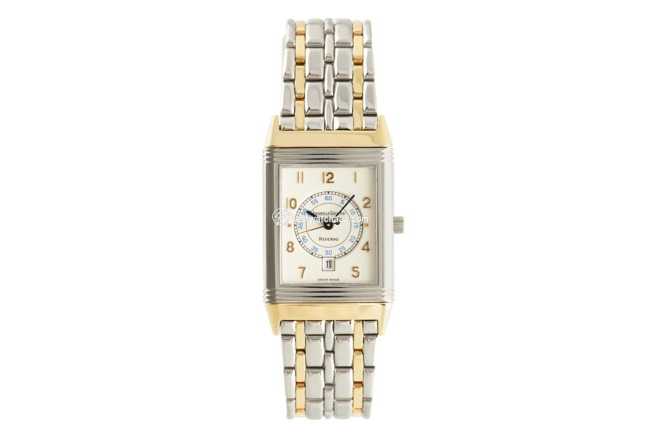 IMG_9085 Jaeger-LeCoultre Reverso Classique Mens watch Unisex Quartz Gold Steel 251.5.11 Replica 2