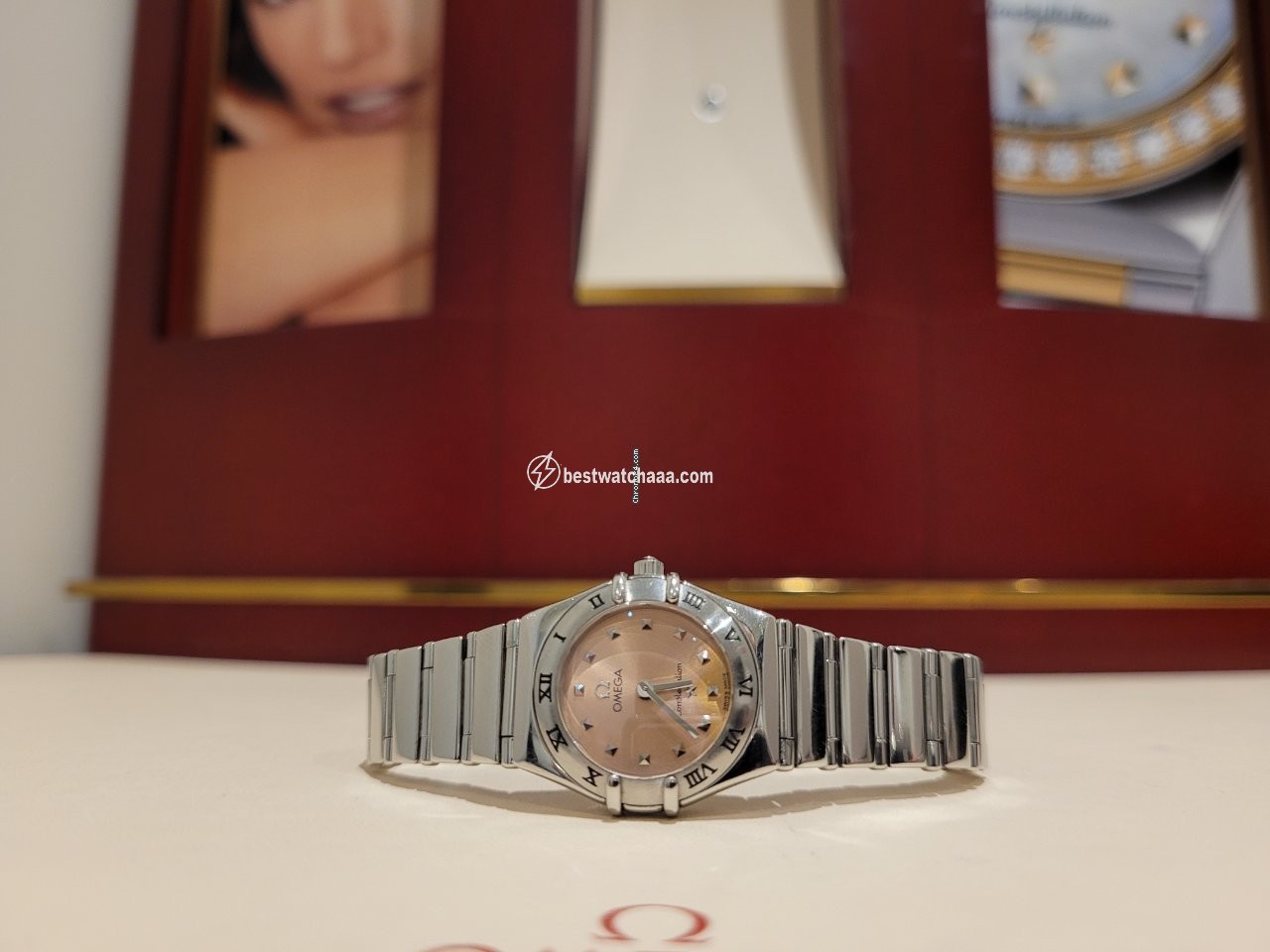 IMG_9085 Omega Constellation Womens watch Quartz Steel 1561.61 Replica 2