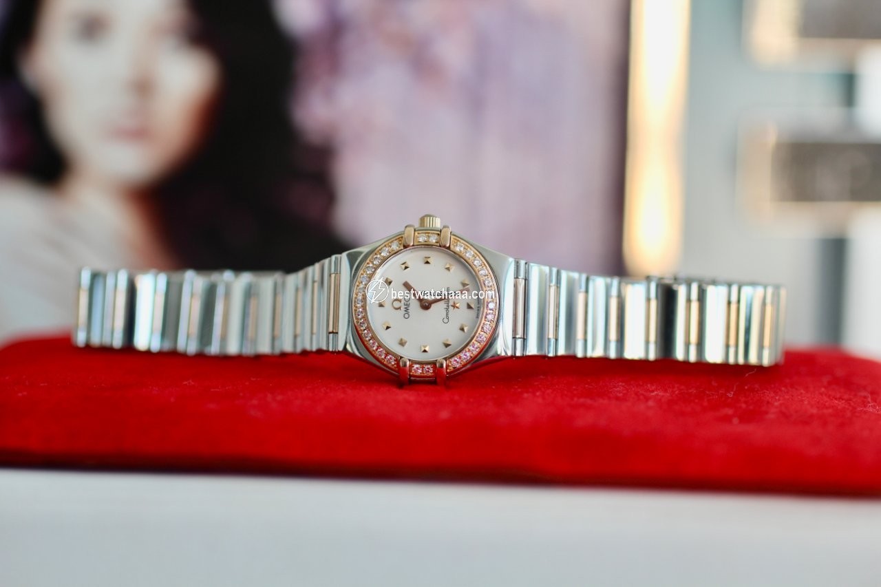 IMG_9085 Omega Constellation Womens watch Quartz Steel 13687100 Replica 2