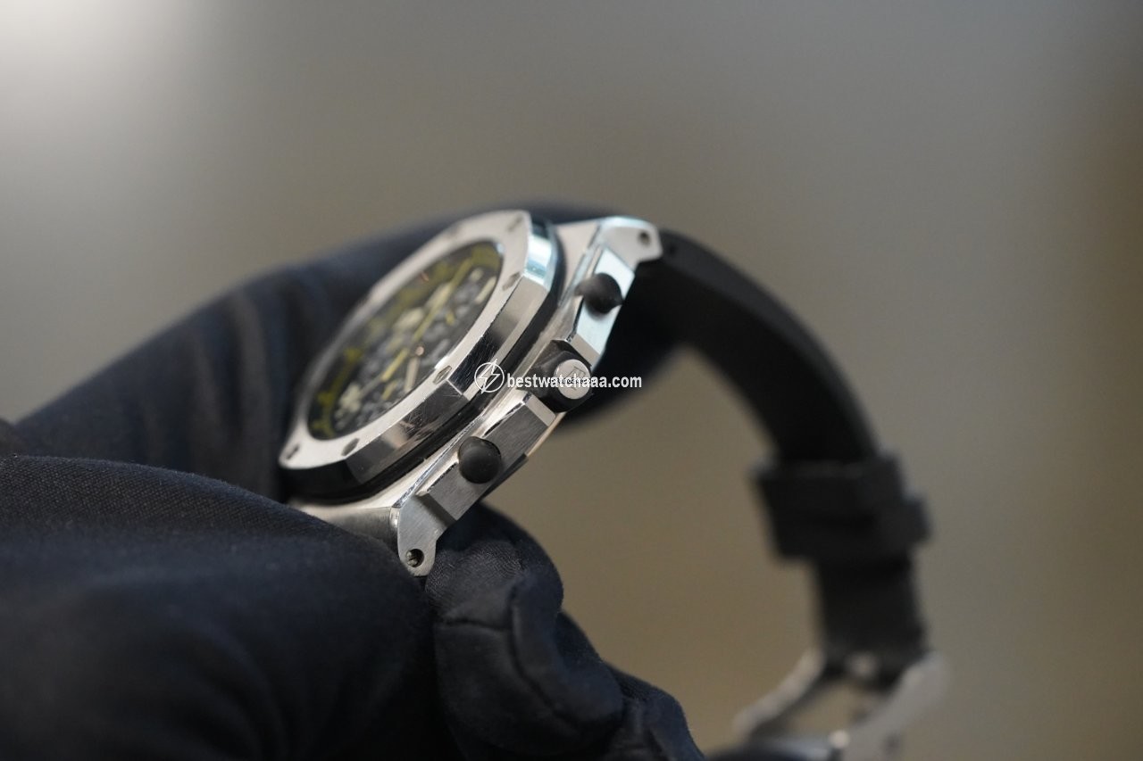 IMG_9085 Audemars Piguet Royal Oak Offshore Chronograph Mens watch Unisex Automatic Steel 26086ST.OO.D002CR.01 Replica 2