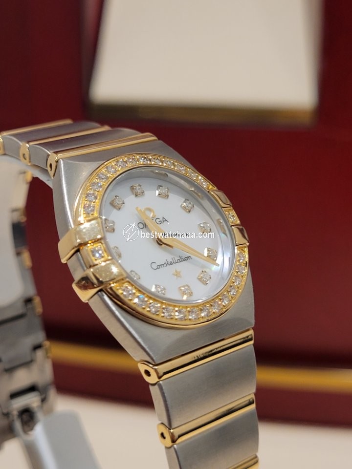 IMG_9085 Omega Constellation Womens watch Quartz Steel 13897500 Replica 2
