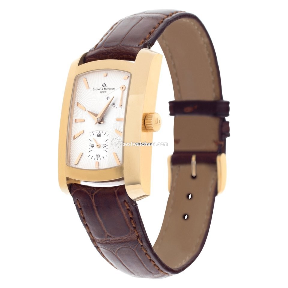 IMG_9085 Baume & Mercier Hampton Mens watch Unisex Automatic Rose gold 65362 Replica 2
