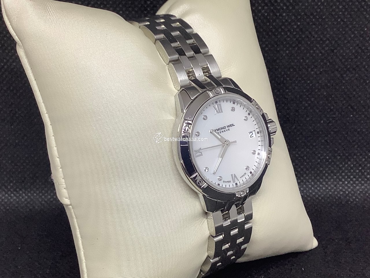 IMG_9085 Raymond Weil Tango Womens watch Quartz Steel 5960-ST-00995 Replica 2