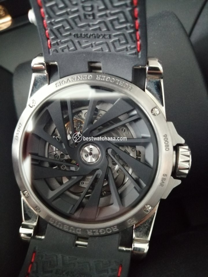 IMG_9085 Roger Dubuis Excalibur Mens watch Unisex Automatic Titanium RDDBEX0602 Replica 2