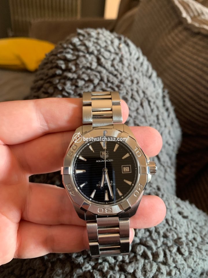 IMG_9085 TAG Heuer Aquaracer 300M Mens watch Unisex Automatic Steel WAY2110.BA0910 Replica 2