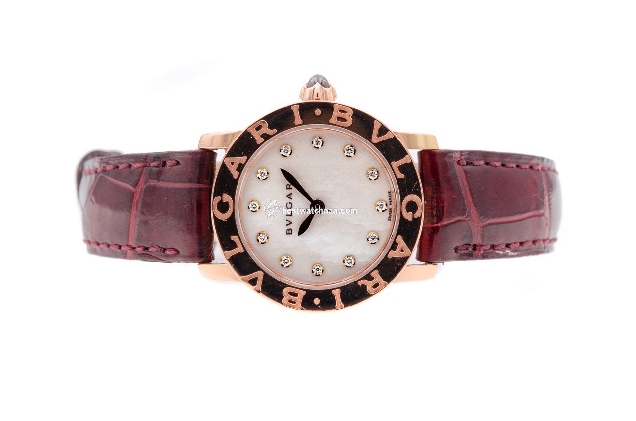 IMG_9085 Bulgari Bulgari Womens watch Quartz Rose gold 102751 BBLP26WGLC11 12 Replica 2