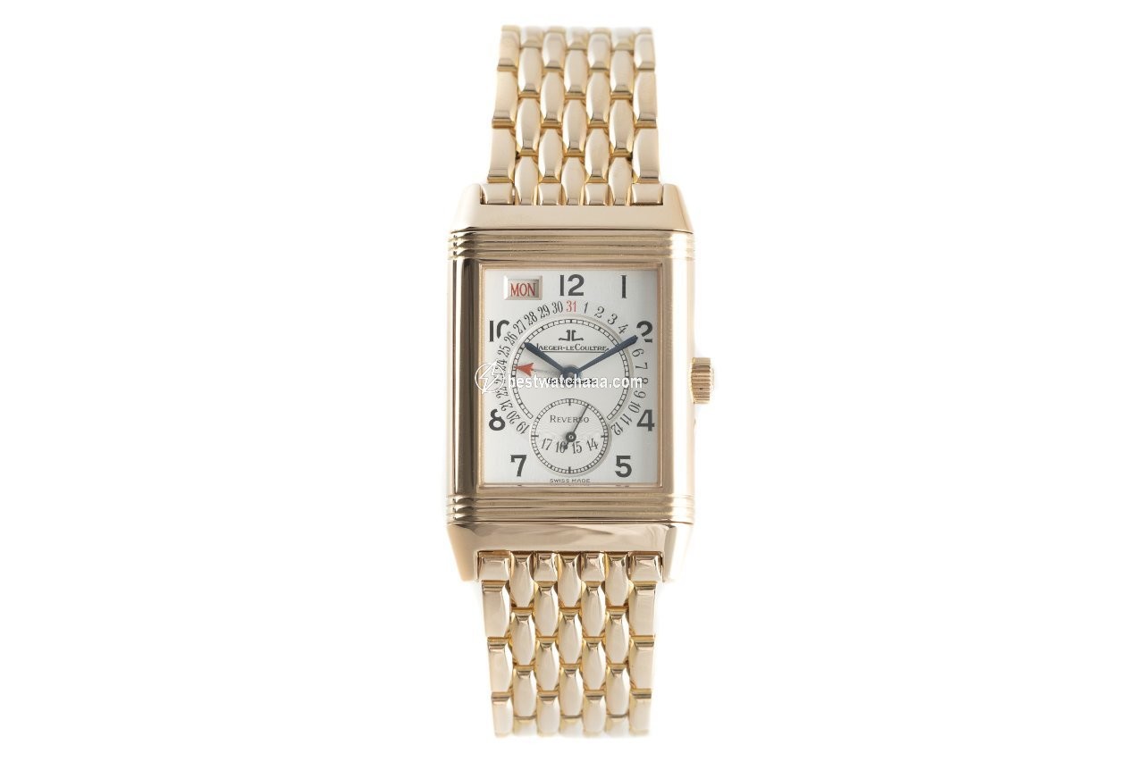 IMG_9085 Jaeger-LeCoultre Reverso Grande Taille Mens watch Unisex Manual winding Red gold 270.2.36 Replica 2