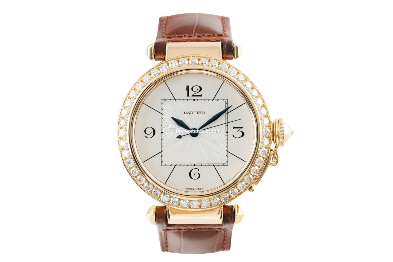 IMG_9085 Cartier Pasha Womens watch Automatic Yellow gold WJ120351 Replica 2