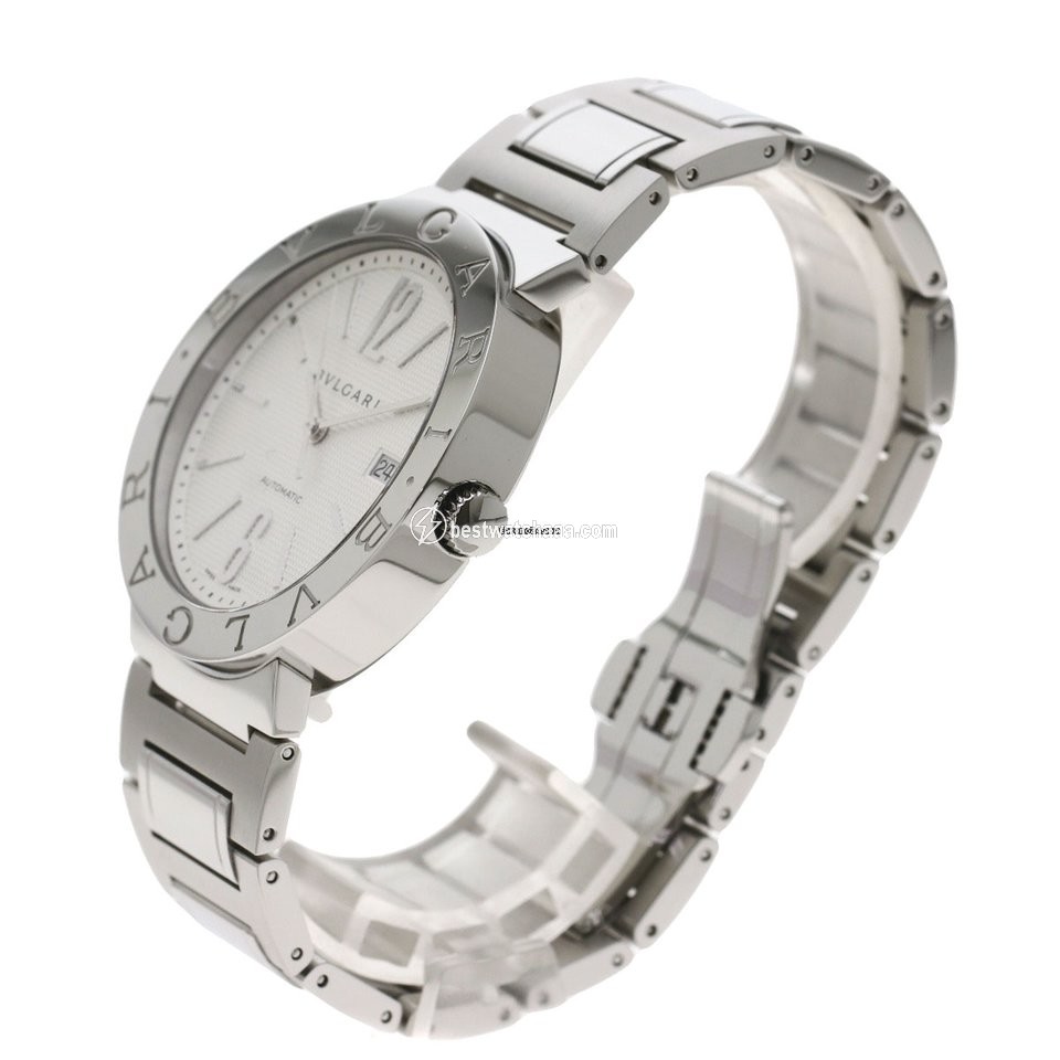 IMG_9085 Bulgari Bulgari Mens watch Unisex Automatic Steel BB42WSSD N Replica 2