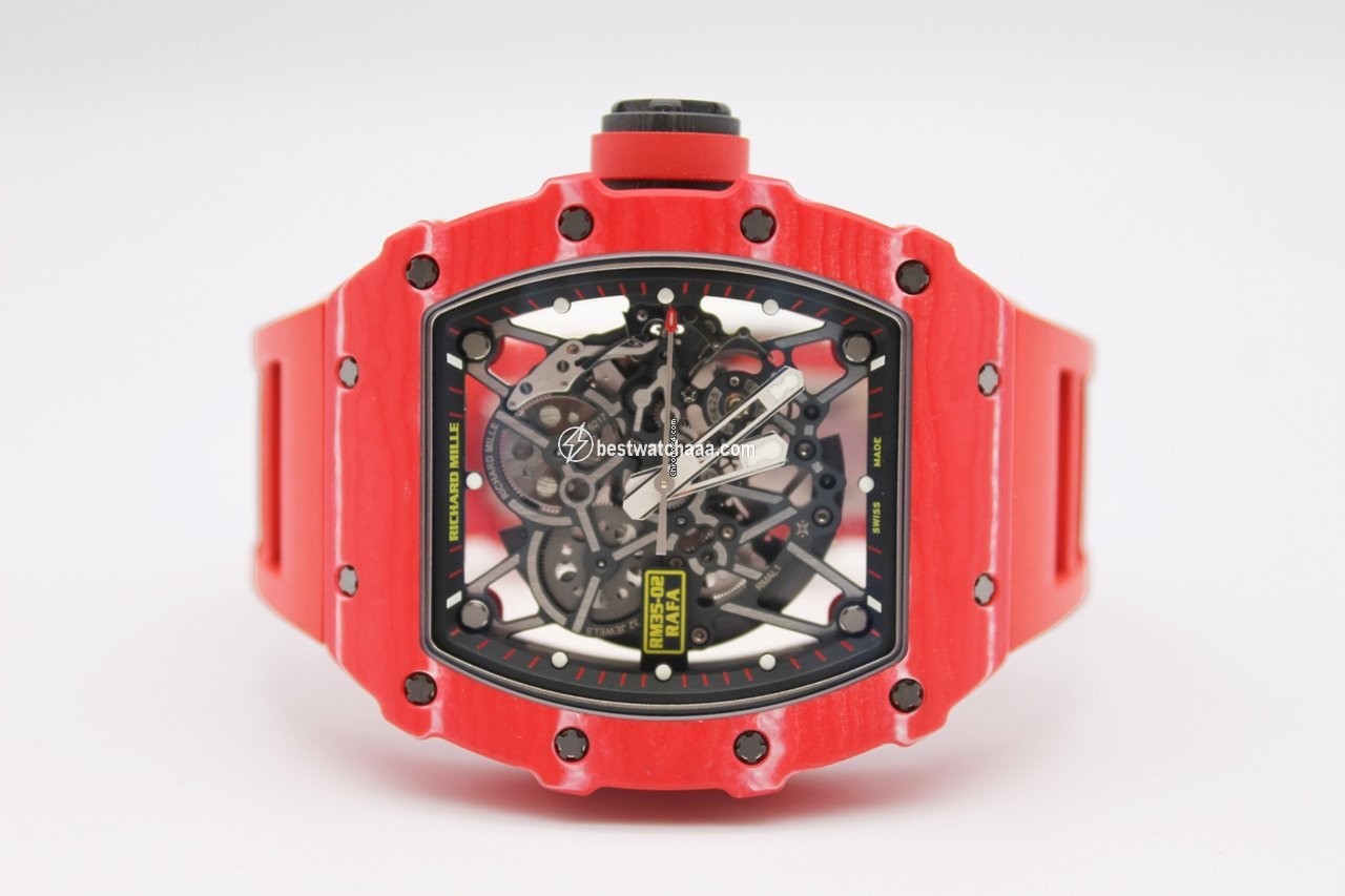 IMG_9085 Richard Mille RM 035 Mens watch Unisex Automatic Carbon RM35-02 Replica 2