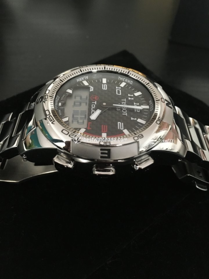 IMG_9085 Tissot T-Touch II Mens watch Unisex Quartz Titanium T047.420.44.207.00 Replica 2