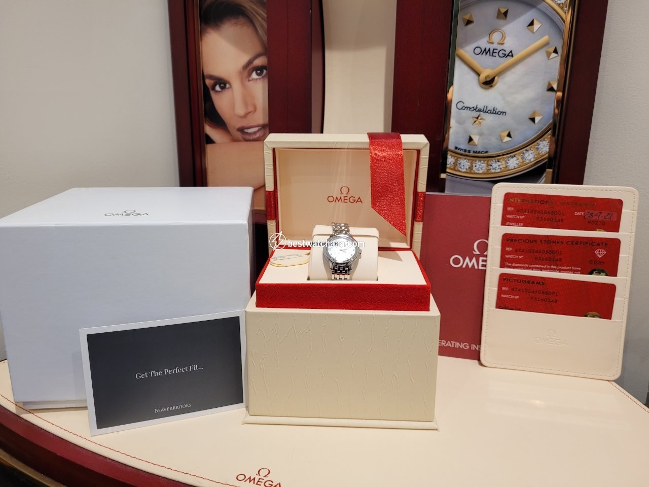 IMG_9085 Omega De Ville Prestige Womens watch Quartz Steel 424.10.24.60.55.001 Replica 2