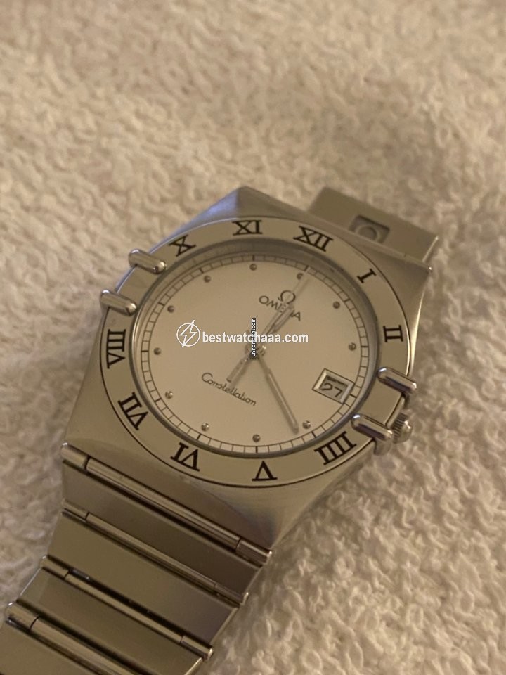 IMG_9085 Omega Constellation Quartz Mens watch Unisex Quartz Steel 53428331 Replica 2