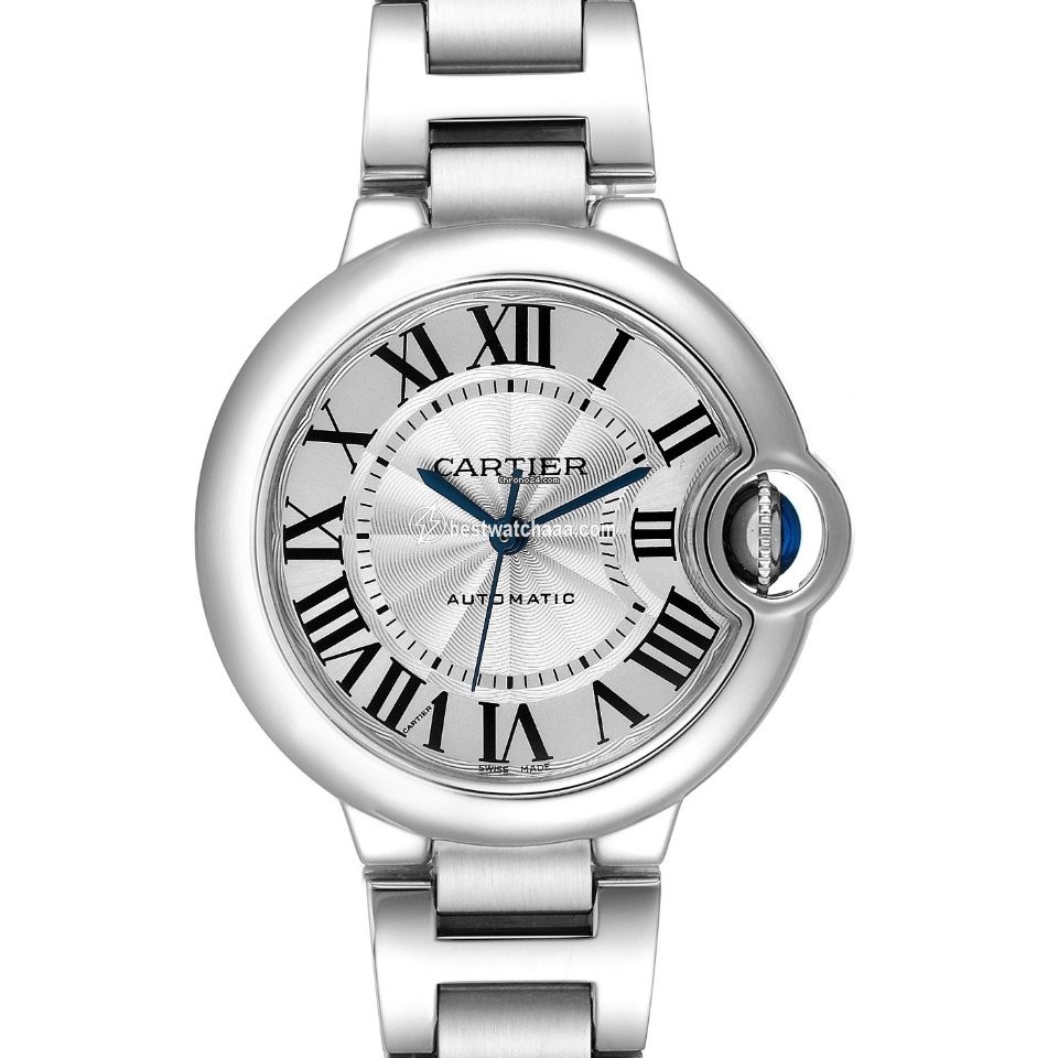 IMG_9085 Cartier Ballon Bleu 33mm Womens watch Automatic Steel W6920071 Replica 2
